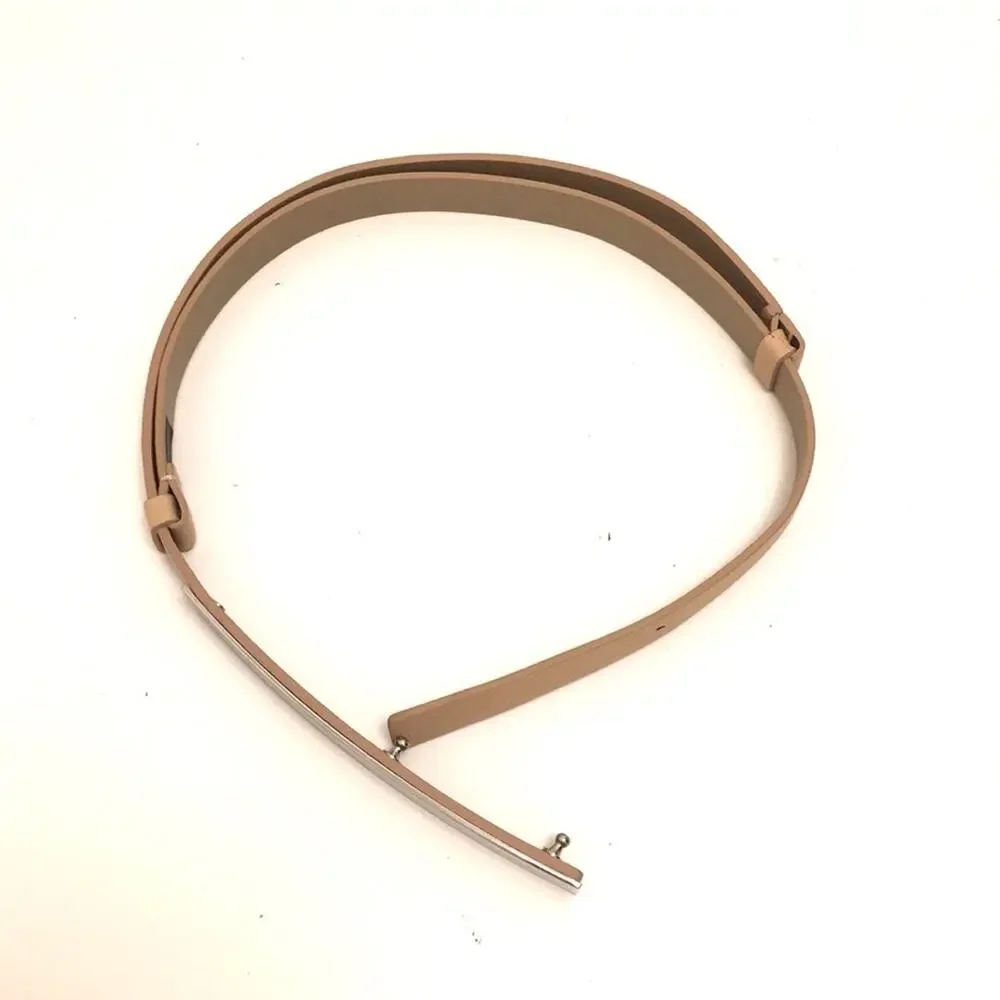 Express vegan leather metal long buckle s/m EUC